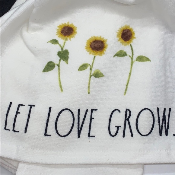 Rae Dunn Kitchen Rae Dunn Sunflower Kitchen Towels Set Of 2 Nwt